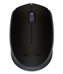 logitech M170 Wireless Optical Mouse (1000 DPI, Plug & Play, Grey/Black) price in .