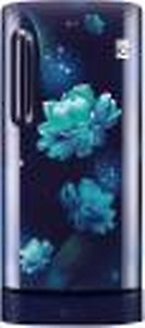 LG 185 L Direct Cool Single Door 5 Star Refrigerator with Base Drawer with Smart Inverter Compressor, Fast Ice Making  (Blue Charm, GL-D201ABCU) price in India.