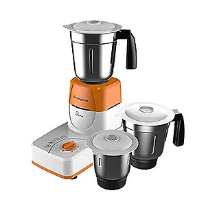 D.M Electric Diva DS51 500 Watts Mixer Grinder with 3 Jars (White) price in India.