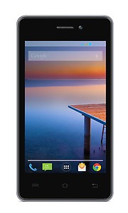 Lava Flair P2 4 Inch Android 4.4 KitKat - Black & Grey price in India.