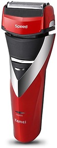 Kemei KM-8101 Shaver For Men  (Red, Blue) price in India.