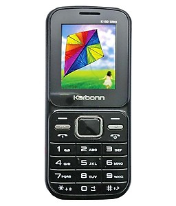Karbonn K150 ULTRA DUAL SIM PHONE BLACK price in India.