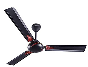 LONGWAY Creta P1 1200 mm/48 inch Ultra High Speed 3 Blade Anti-Dust Decorative Star Rated Ceiling Fan (Smoked Brown, Pack of 1) price in India.