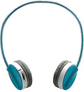 Rapoo H6020 Wireless Bluetooth Stereo Headset - Black/Blue/Grey price in India.