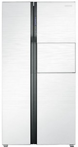 Samsung Frost Free 604 L Side By Side Refrigerator (RS55K52A01J, White) price in India.