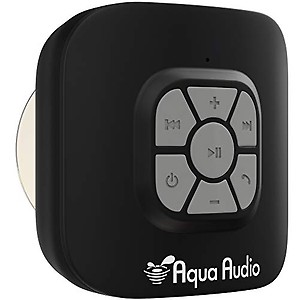 The AquaAudio™ Cubo - Waterproof Bluetooth Wireless Speaker with Strong Suction Cup for Showers, Bathroom, Pool, Boat, Car, Beach, Outdoor etc. / Optimized Buttons for Easy Control / Amazingly Powerful & Crystal Clear Sound / Compatible with All Devices with Bluetooth Capability + Siri Compatible - 10 hours Playtime Rechargeable Battery / with Built-in Mic for use as a Powerful Hands-free Speakerphone [100% SATISFACTION GUARANTEE - WE GUARANTEE YOU WILL LOVE IT!] (Silver) price in India.