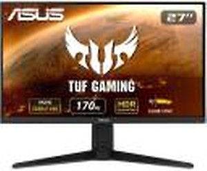 ASUS Tuf Vg27Aql1A 27 Inch (68.5 Cm) 2560 X 1440 Pixels, Wqhd Gaming Led Monitor with 170Hz Refresh Rate 1Ms Response Time in-Built 2W Speakers and USB 3.0 Connectivity, Black price in .