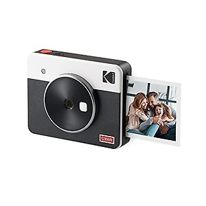 KODAK Mini 3 Retro 4PASS Portable Photo Printer (3x3) + 8 Sheets, White price in India.