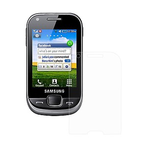 Rainbow Screen Guard Screen Protector For Samsung Galaxy Champ 3 S3770 S 3770 price in India.