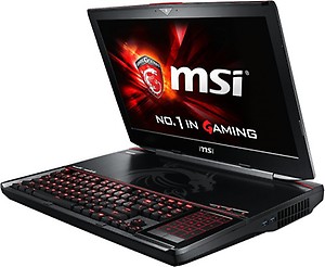 MSI GT Series Core i7 5th Gen - (16 GB/1 TB HDD/256 GB SSD/Windows 8 Pro) GT80 2QE Titan SLI Business Laptop  (18.4 inch, Black) price in India.