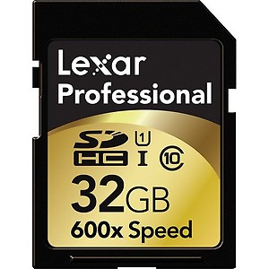 Lexar Pro SDHC 32GB 600X C10 SD Card price in India.
