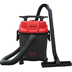 Mellerware INALSA Vacuum Cleaner Wet and Dry 1200 Watt- MWVC 01 with 3in1 Multifunction Wet/Dry/Blowing| 14KPA Suction and Impact Resistant Polymer Tank,(Black/Red), (Wet & Dry MWVC 01) price in India.