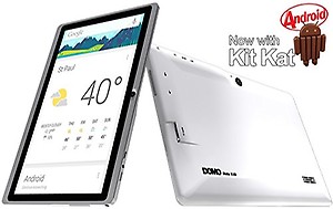 DOMO Slate X15 Tablet (7 inch, 8GB, Wi-Fi + 3G via Dongle), Black-White price in India.