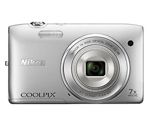 Nikon Coolpix S3500 Point & Shoot Black price in India.