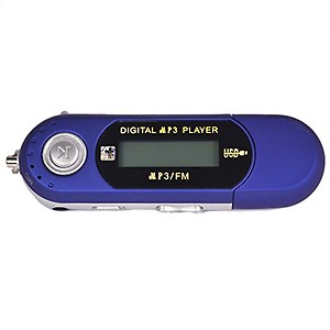 Generic 8GB USB MP4 MP3 Music Video Player Recording with FM Radio Sliver price in India.