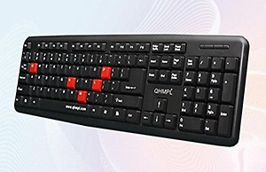 QUANTAM QHM7403 PS2 Wired Keyboard price in India.