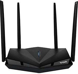 D-Link DIR-650IN Wireless N300 Router with 4 Antennas, Router |AP | Single_Band, Repeater | Client | WISP Client/Repeater Modes, Black - Wi-Fi, Ethernet (300 megabits_per_Second) price in India.