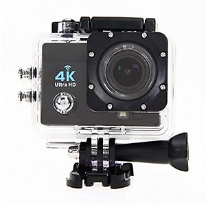 RAMBOT (Deal of The Day with with 12 Years Warranty 4K WiFi 30FPS Action Camera Ultra HD Underwater Camera 170 Degree Wide Angle 98FT Waterproof Camera for Youtuber/Bike Rider's/Helmet/Stunt Recorder price in India.