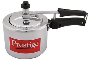 Prestige Nakshtra Plus 2 L 2 Pressure Cooker with Induction Bottom (Aluminium) price in India.