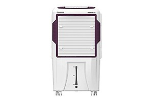 Crompton Optimus i Desert Air Cooler- 65L; with Remote Control, 18” Fan, Everlast Pump, Large & Easy Clean Ice Chamber, Humidity Control; White & Black price in India.