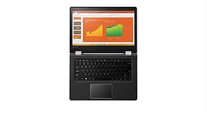 Lenovo Ideapad YOGA 510 80VB00CFIH Hybrid (2 in 1) Core i5 (7th Generation) 8 GB 35.56cm(14) Windows 10 Home with MS Office Home & Student 2 GB Black price in India.