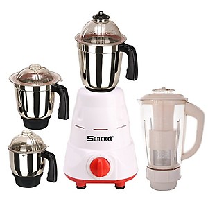 Sunmeet 750 Watts MG16-65 4 Jars Mixer Grinder Direct Factory Outlet price in India.