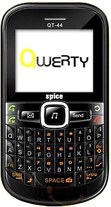 SPICE QT-44 QWERTY KEYPAD DUAL SIM DUAL CARD SLOT GSM+GSM PHONE price in India.