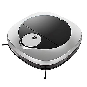 Robosys 309 Robotic Vacuum Cleaner Silver and Pink with Vacuum and Wet Mopping with Water Tank, Mop and Additional Brushes, 296 Watt price in India.