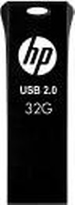 HP v207w USB2.0 32 GB Pen Drive  (Black) price in India.