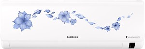 Samsung 1.0 Ton 5 Star Split Inverter AC - White  (AR12NV5HLTR, Alloy Condenser) price in India.