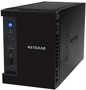 Netgear ReadyNAS 300 Series 312 Diskless 2-Bay Network Attached Storage (RN31200-100NAS) price in India.