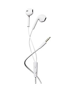 boAt Bassheads 105 Wired in Ear Earphones with Mic (White)