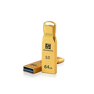 Simmtronics 64GB USB 3.0 Flash Drive Metal Body with 5 Year Warranty price in India.