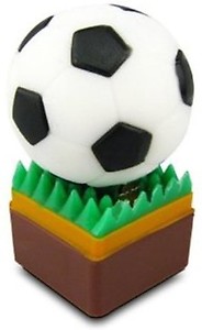 microware Football Soccer Shape 4 GB Pen Drive  (White) price in India.