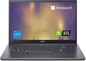 Acer Aspire 5 Gaming Intel Core i5 12th gen (12-Cores) (8 GB/512 GB SSD/Windows 11 Home/4 GB Graphics/NVIDIA GeForce RTX 2050) A515-57G/ Gaming Laptop (15.6 inch, Steel Gray 1.8 Kg price in India.