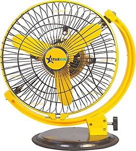 STARVIN Stormy Air 9 Inch Table fan ISI Approved 100% Copper Motor 1 Year Warranty || A@473 price in India.