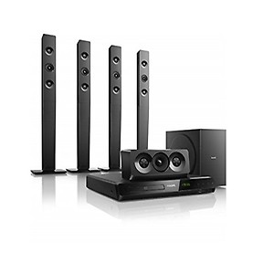 Philips HTD5580 5.1 Channel DVD Home Theater (Black) price in India.