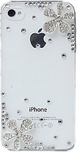 Bubble Pack Thin Slim Back Case for iPhone 4/4S (Blue) price in India.