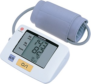 Panasonic EW3106 Diagnostec Upper Arm blood pressure monitor (White) price in India.