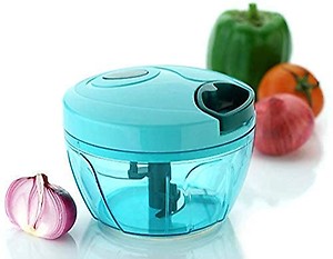 Brownell Handy Mini Thread Chopper Vegetable Chopper Cutter with 3 Stainless Steel Blades for Effortless Chopping Vegetable and Fruit for Kitchen (450 ML) price in India.