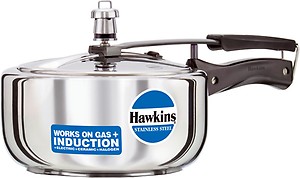Hawkins Stainless Steel Induction Compatible Inner Lid Pressure Cooker (Tall), 3 Litre, Silver (HSS3T) price in India.