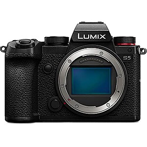 Panasonic Lumix S5 FullFrame Mirrorless Camera (Body Only) price in India.