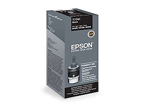 Epson T7741 Black Ink Bottle C13T774198 price in India.