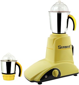 Sunmeet 600 Watts MG16-393 2 Jars Mixer Grinder Direct Factory Outlet price in India.