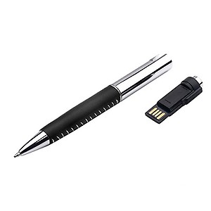Shayaan 64GB Black Ballpoint Pen Model USB 2.0 Flash Drive Data Storage Thumb U Disk for Mac PC Notebook price in India.