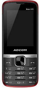 ADCOM X15 (BOSS) Dual Sim Mobile- Black Blue price in India.