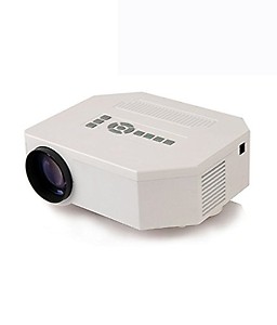 Vox VP-01 Hdmi Hd Led Projector Home Cinema Theater Supporting Av Vga USB Sd -White price in India.