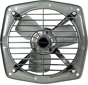 VARSHINE Color- Metelic Grey Size 9 Inch, 225 MM Air EXHAUST FAN With 1 Year Warranty 100% Copper Motor for Bathroom for Store || Model-9 Inch Fresh Air || SQ77 price in India.