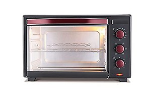 USHA 3635Rc 35L Oven Toaster Grill With Rotisserie And Convection For 360 Degree Even Cooking, 6 Mode Heating Function(Wine & Matte Black), 1600 Watts, 35 liter price in India.