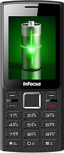Infocus Hero Power B1 (Dual Sim, 2.4 Inch Display, 3000 Mah Battery, Black-Grey) price in India.